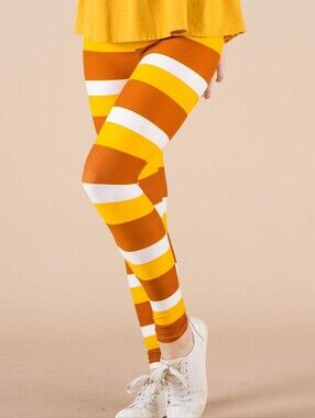 Agnes & Dora Candy Corn Leggings
